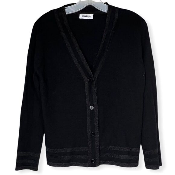 Bernard Zins Cashmere Blend Cardigan‎ Sweater - Picture 1 of 7
